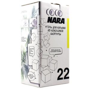 Уголь для кальяна Coconara 96 кубиков