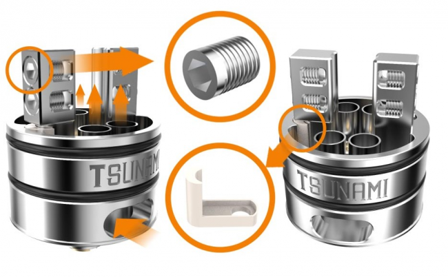 Атомайзер Geekvape Tsunami RDA — изображение 3