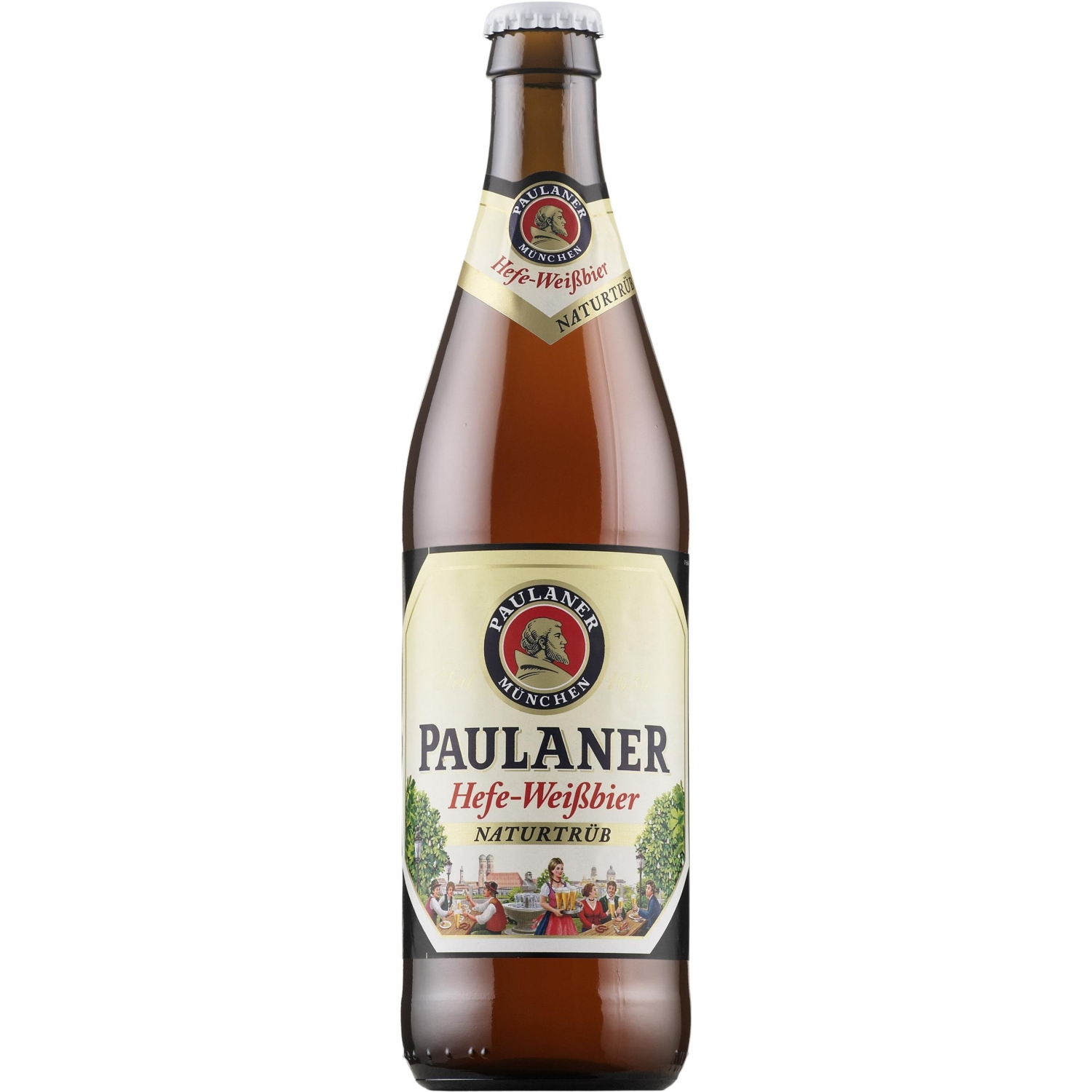 Пиво Paulaner Hefe-Weissbier Naturtrub