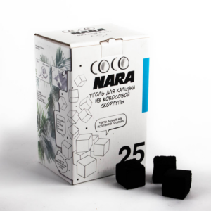 Уголь для кальяна Coconara 72 кубиков